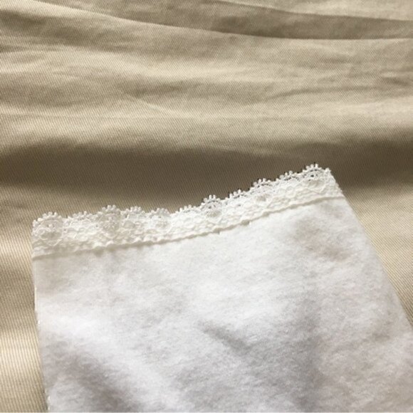 Girls size large 10/12 white leggings NWOT - Picture 6 of 9